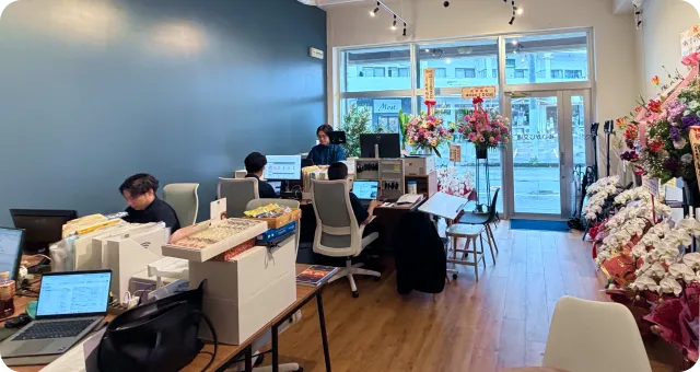 綺麗なオフィス